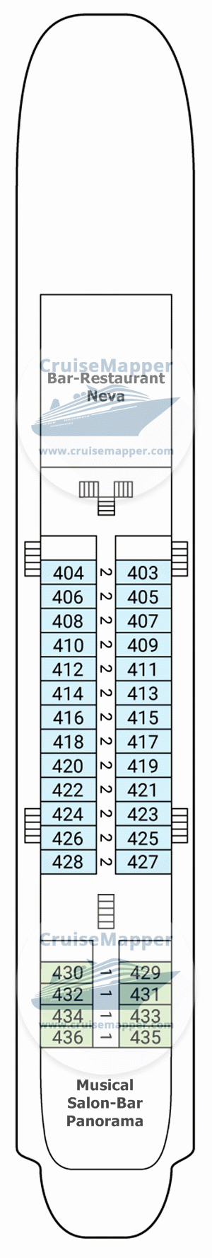 MS Konstantin Korotkov Deck 04 - Boat-Lounge