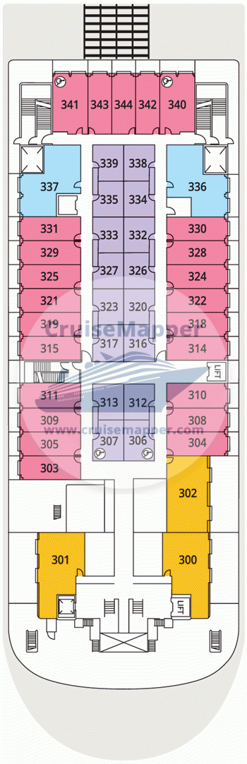 American Duchess Deck 03 - Cabin