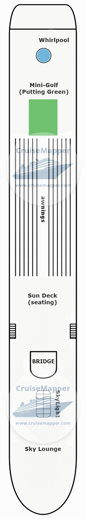MS Excellence Princess Deck 04 - Sundeck-Pool