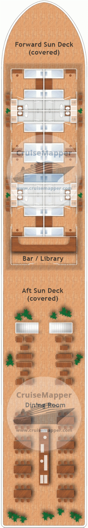 RV Kindat Pandaw Deck 02 - Upper-Sun-Dining-Lounge