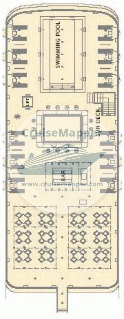 MS Oberoi Zahra Deck 05 - E-Sun-Pool