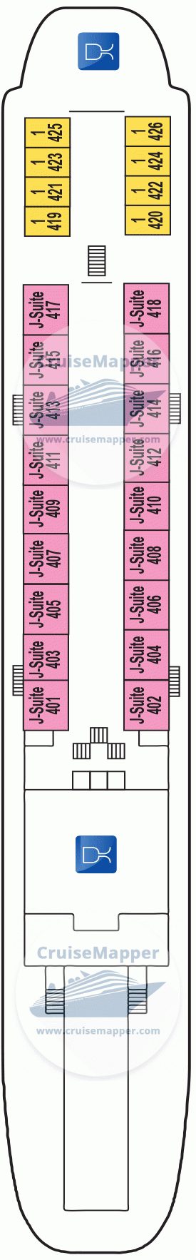 MS Sergei Rachmaninov Deck 04 - Boat-Lounge