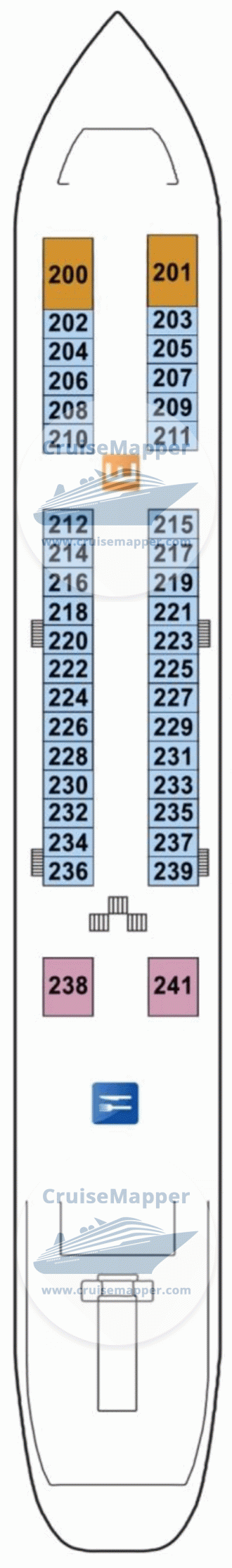 MS Tikhi Don Deck 03 - Upper-Dining