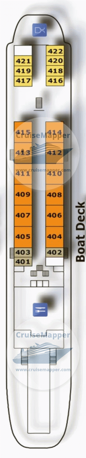 MS Peter Tchaikovsky Deck 04 - Boat-Lounge