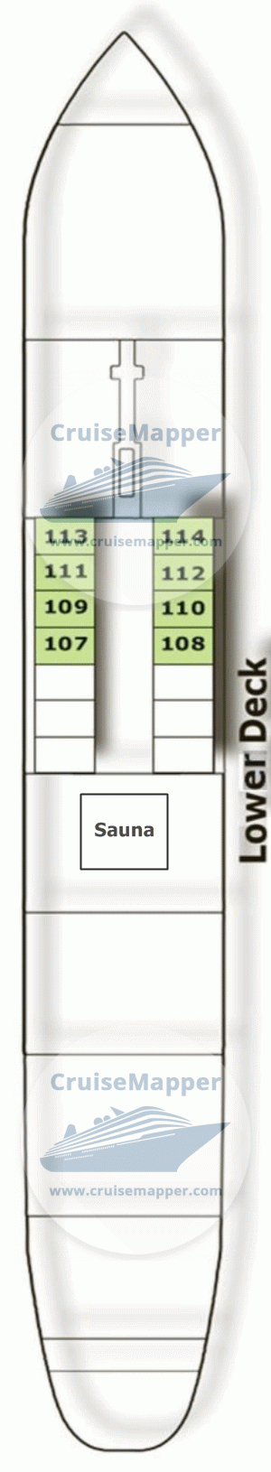 MS Ivan Bunin Deck 01 - Lower-Spa