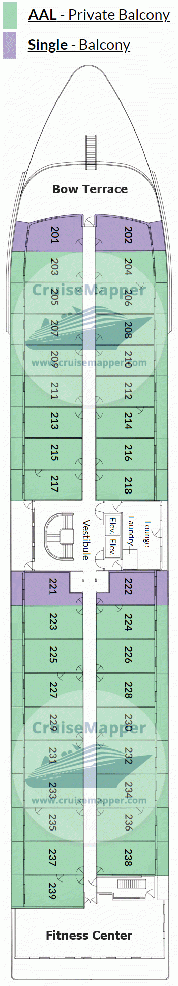 American Harmony Deck 02 - Cabins