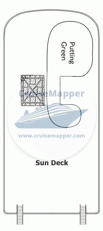 American Harmony Deck 06 - Upper Sundeck-Golf