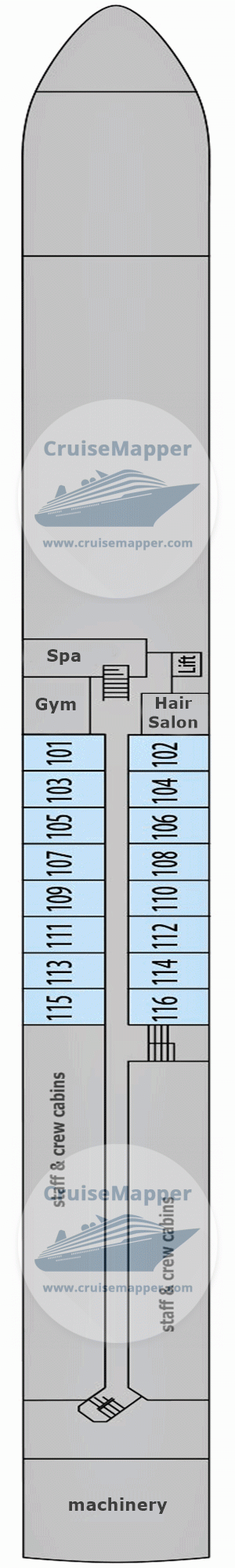 Travelmarvel Polaris Deck 01 - Lower-Spa