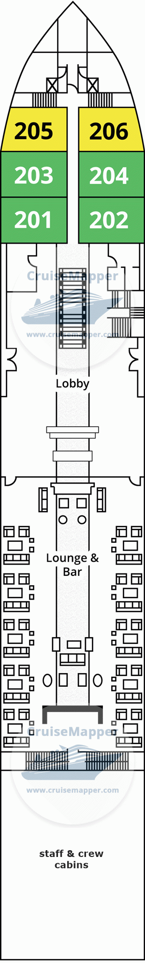 MS Farah Deck 02 - Main-Lobby-Lounge