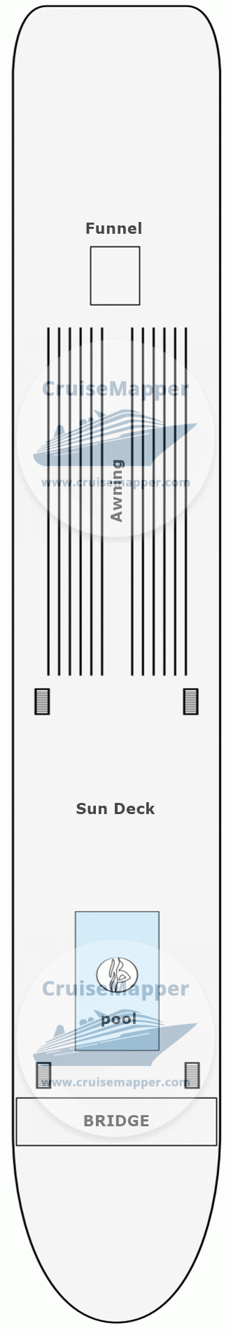 MS Moldavia Deck 04 - Sun-Pool