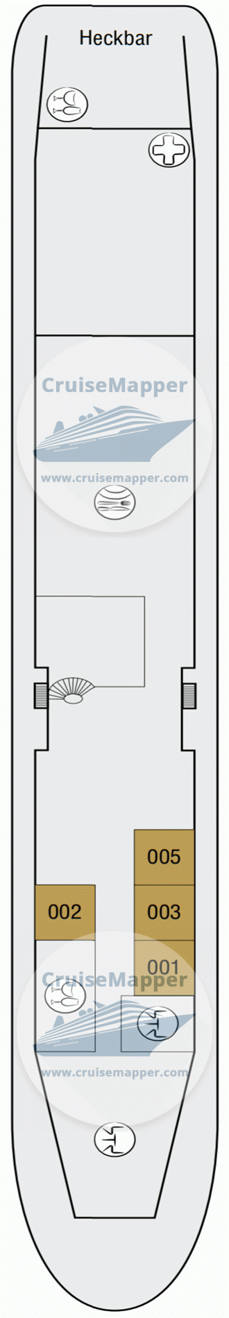 MS Moldavia Deck 03 - Promenade-Lounge-Restaurant