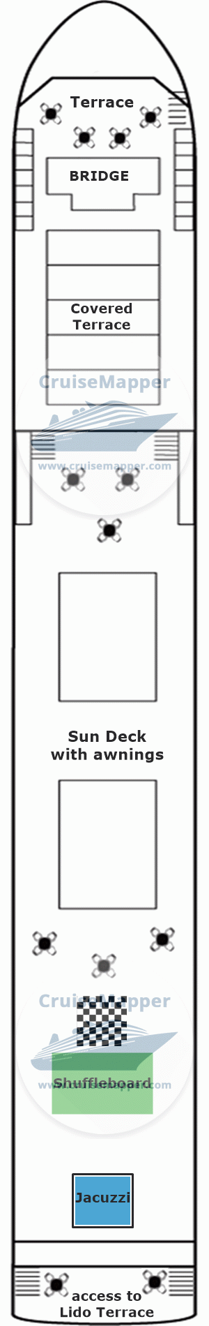 MS Adora Deck 04 - Sundeck-Pool