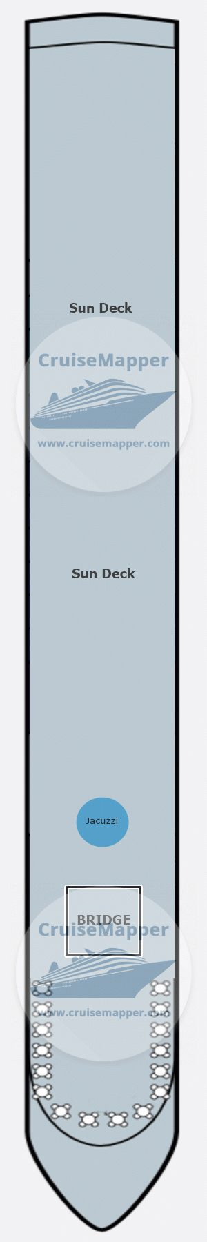 MS Lady Cristina Deck 04 - Sundeck-Pool