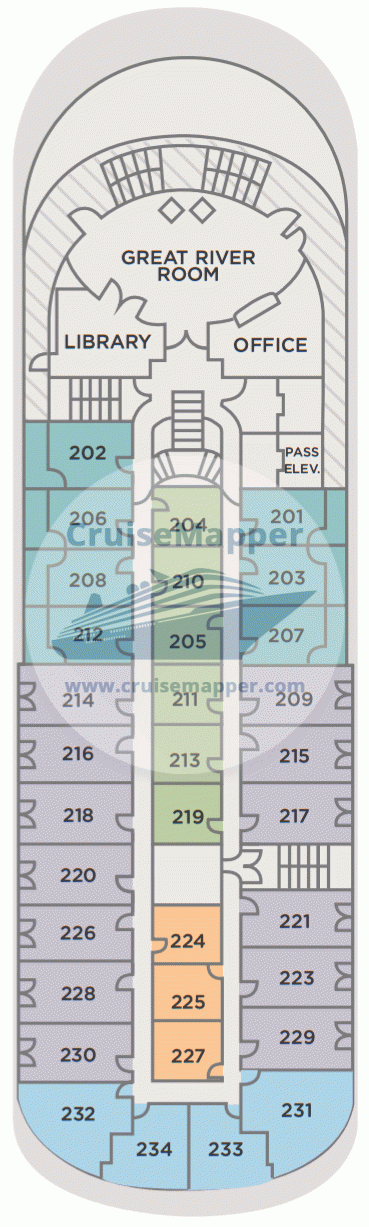 MV Louisiane Deck 02 - Marquette