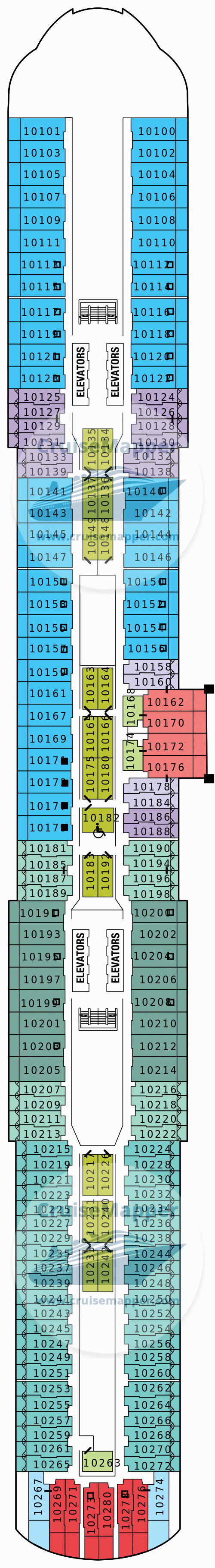Celebity edge deck plan