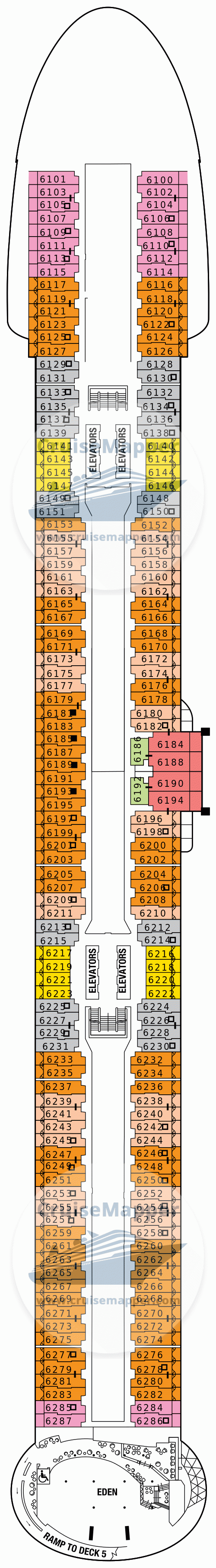 Celebity edge deck plan