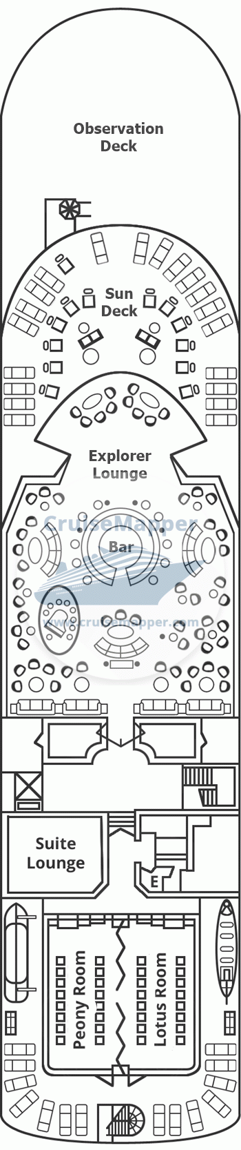 Sanctuary Yangzi Explorer Deck 06 - Explorer-Sun-Observation