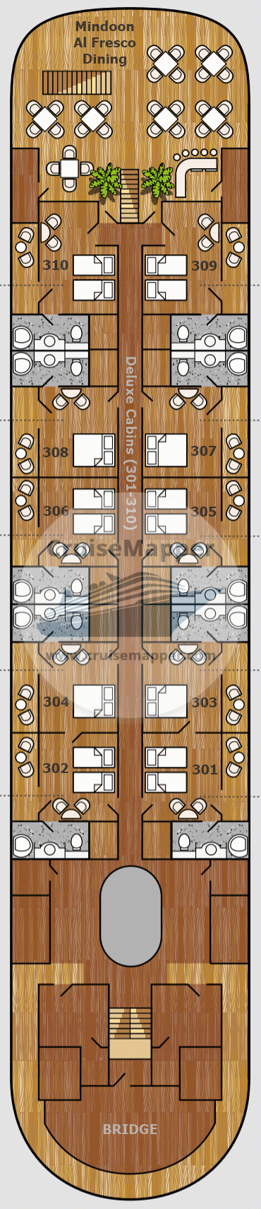 Sanctuary Ananda Deck 03 - Mandalay-Lido-Bridge