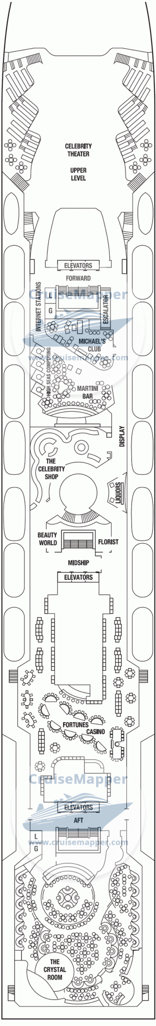 Marella Explorer 2 Deck 19 - Celebrity Century-deck7-Entertainment