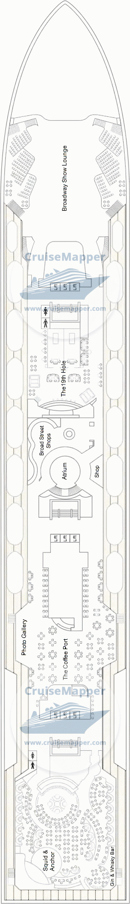 Marella Explorer 2 Deck 07 - Shops