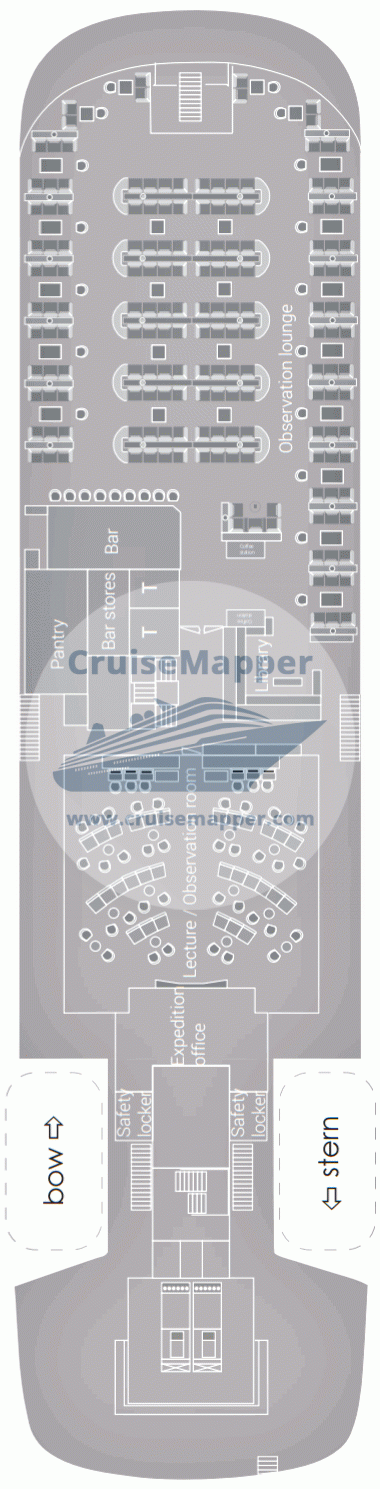 MV Hondius Deck 05 - Lounge