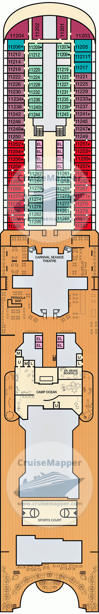 live cruise ship mapper