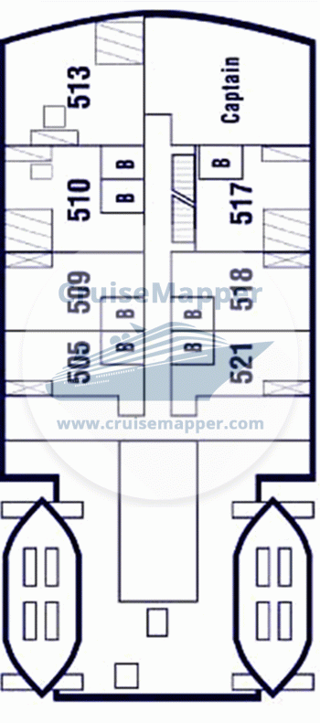 Professor Multanovskiy Deck 05 - Upper-Cabins