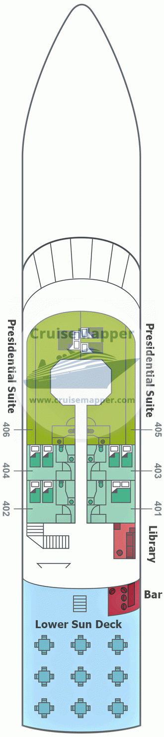 Sanctuary Nile Adventurer Deck 04 - Promenade