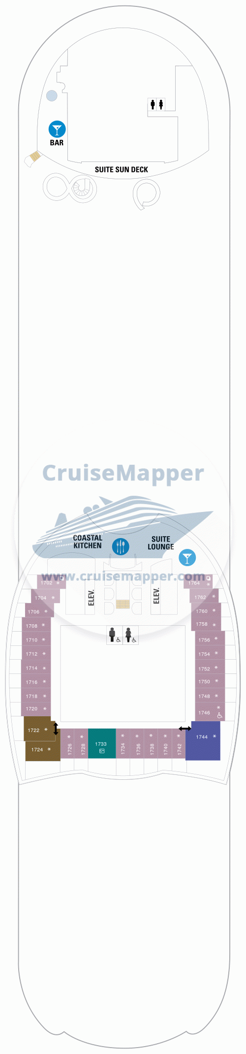 Symphony Of The Seas Deck 17 - Loft Suites1