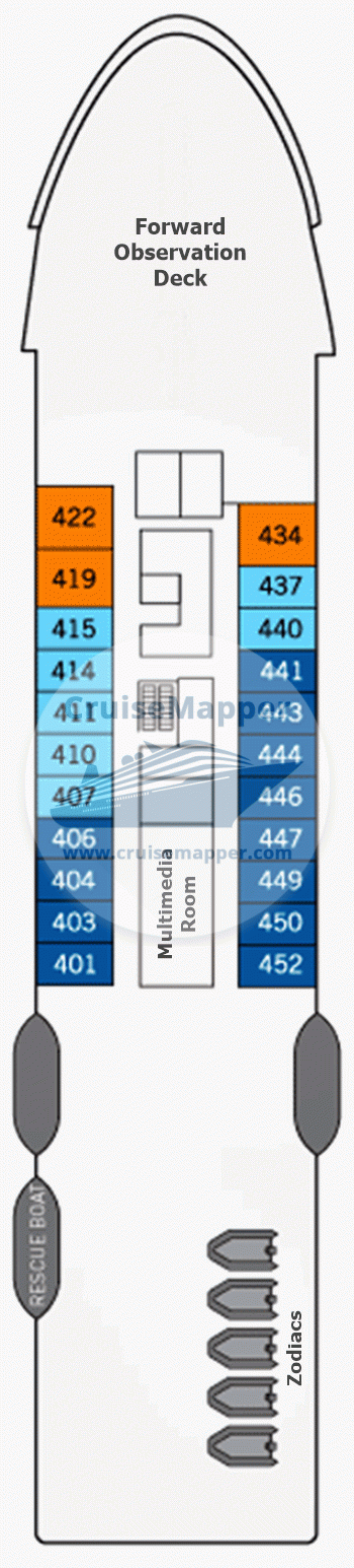 Akademik Ioffe icebreaker Deck 04 - Observation