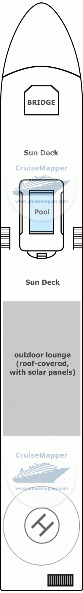 AmaSintra Deck 04 - Sundeck-Pool-Helideck