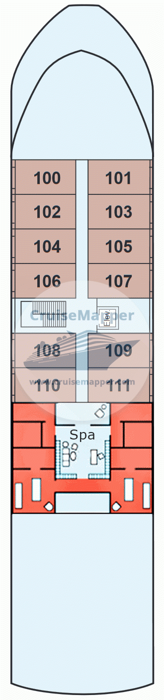 Viking Sobek Deck 01 - Main-Cabins-Spa-Crew