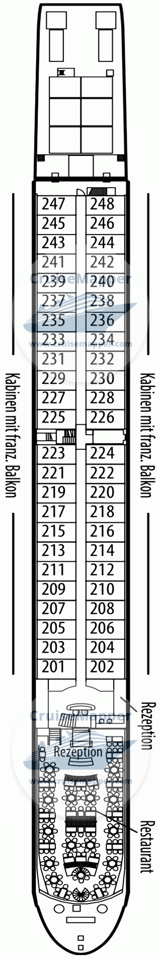 MS VistaFlamenco Deck 02 - Middle-Lobby-Restaurant