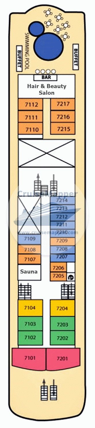 Salamis Filoxenia Deck 07 - Poseidon-Cabins-Lido-Pools