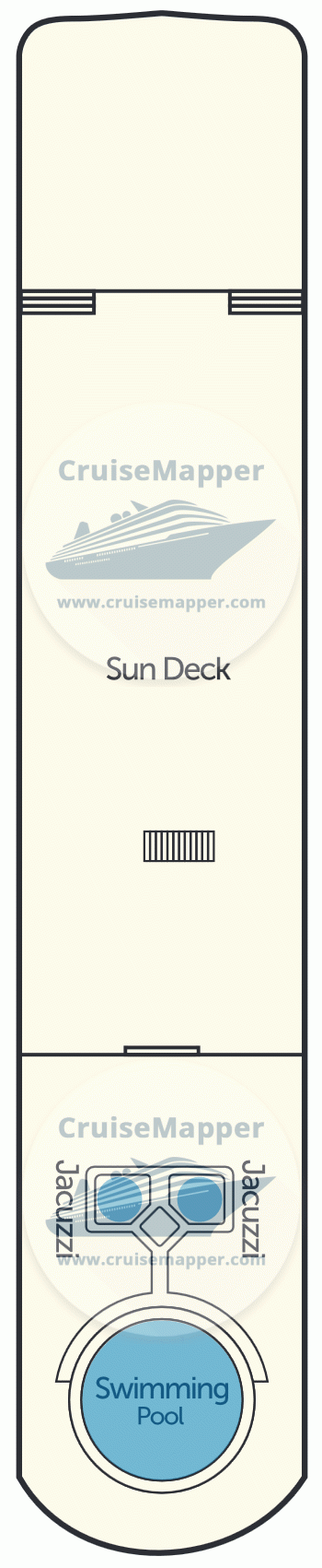 TUI Al Horeya Deck 05 - Sundeck-Pool