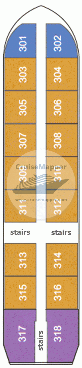 RV Cruiseco Explorer Deck 03 - Upper