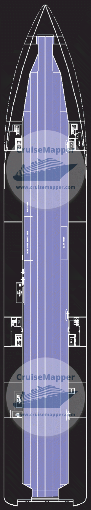 Color Magic ferry Deck 03 - Trailer Trucks