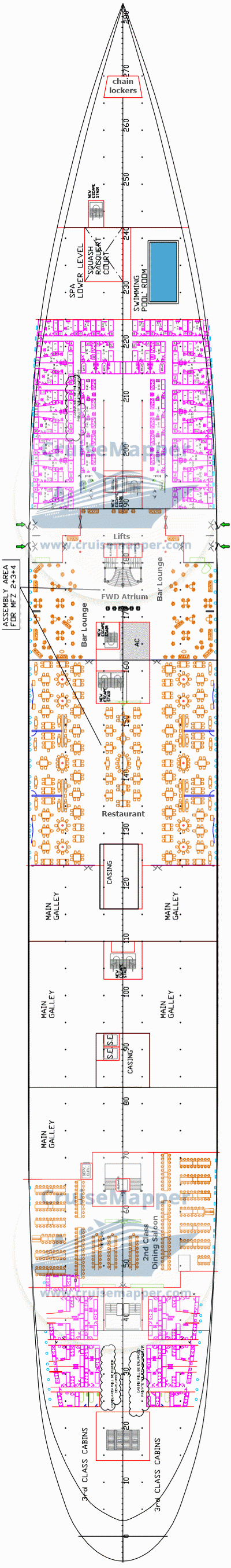 MS Titanic 2 Deck 04 - D-Saloon