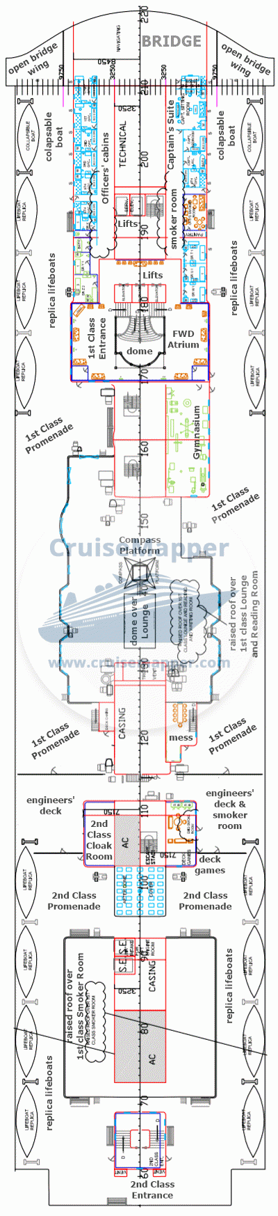 Titanic 2 Deck Plan