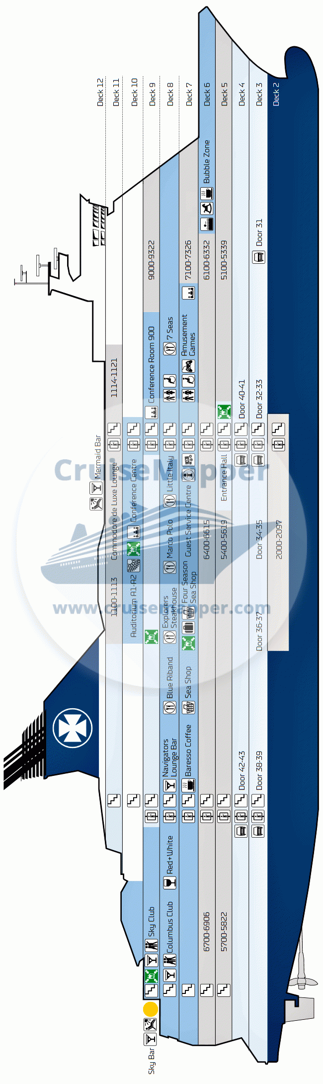 Crown Seaways ferry Deck 01 - Engines-Propulsion
