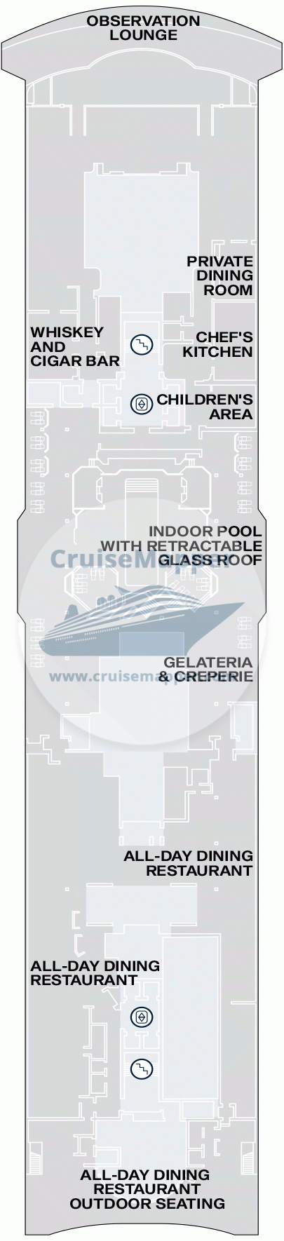 MSC Explora 1 Deck 11 - Lido-Pool-Sundeck1