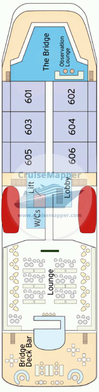 Coral Geographer Deck 06 - Bridge-Lounge