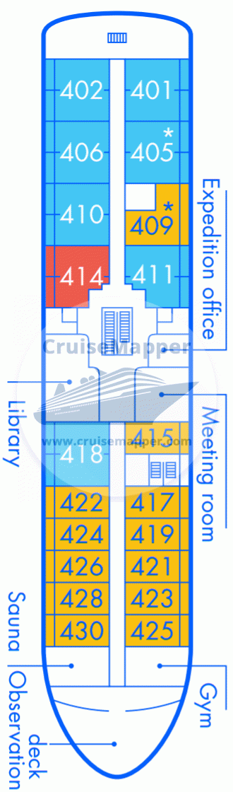 MV Magellan Explorer Deck 04 - Suites