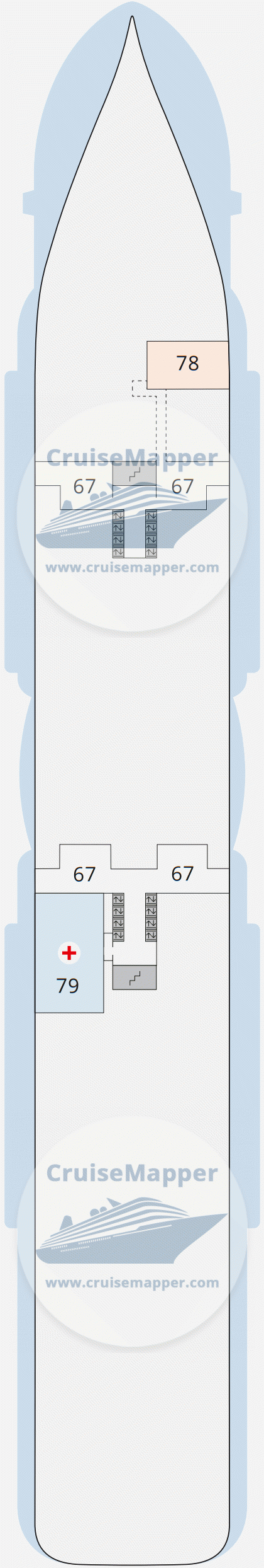 AIDAcosma Deck 03 - Hospital-Tendering1