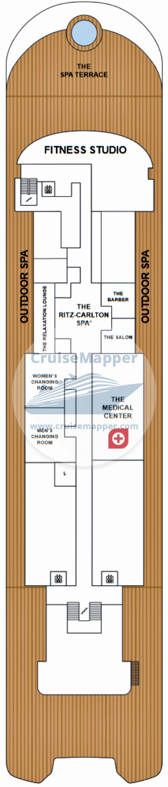 Ritz-Carlton Evrima Deck 09 - Spa-Sundeck-Hospital