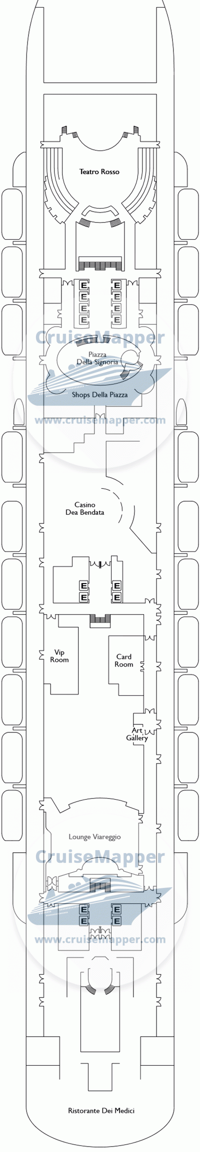 Carnival Firenze Deck 19 - COSTA-deck4