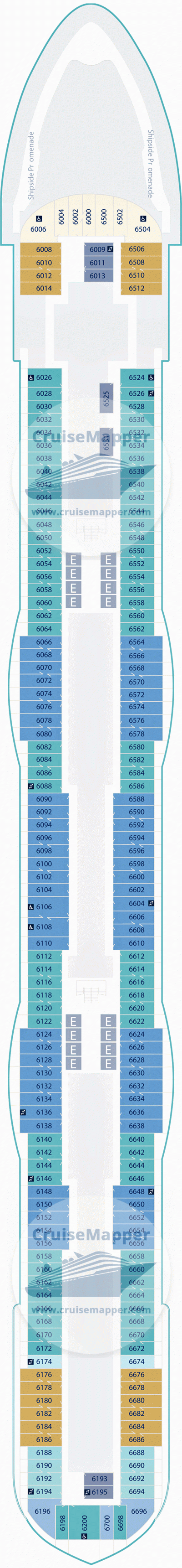 disney cruise line disney wish deck plan