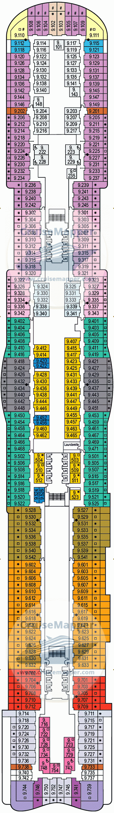 Arvia Deck 09 - Cabins