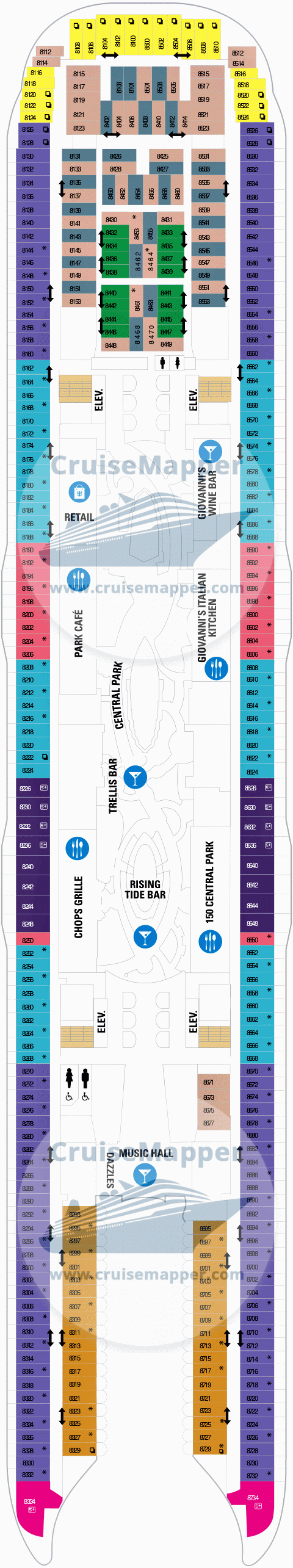 cruise planner wonder of the seas