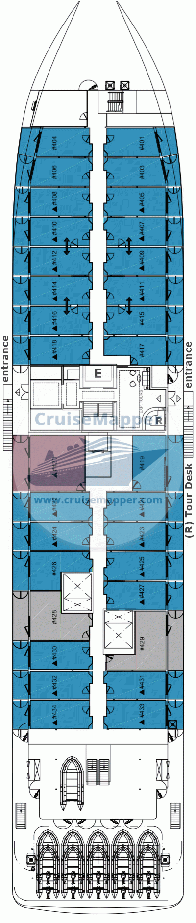 Sylvia Earle Deck 04 - Cabins